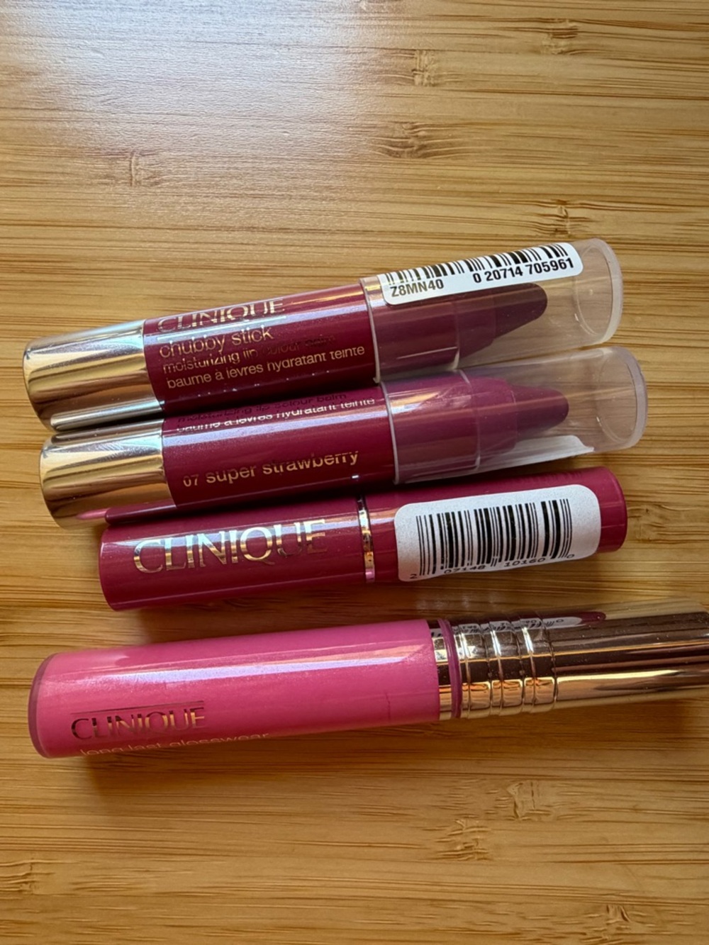Clinique Chubby Stick and Lip Gloss Set 4pcs